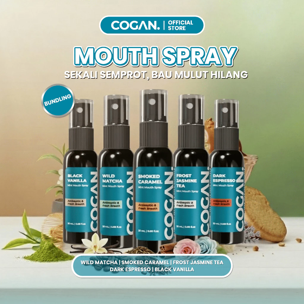 Bundling COGAN Mouth Spray 5 varian
